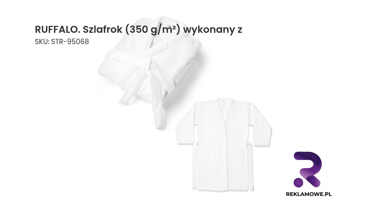 Szlafrok RUFFALO o gramaturze 350 g/m²