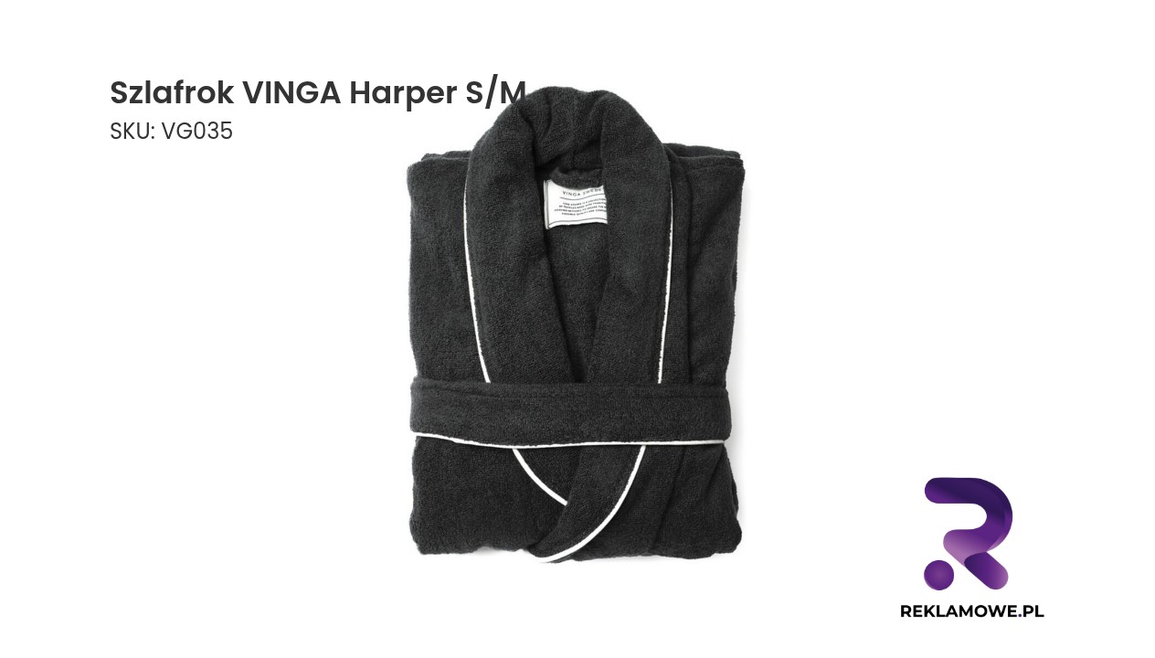 Szlafrok VINGA Harper rozmiar S/M