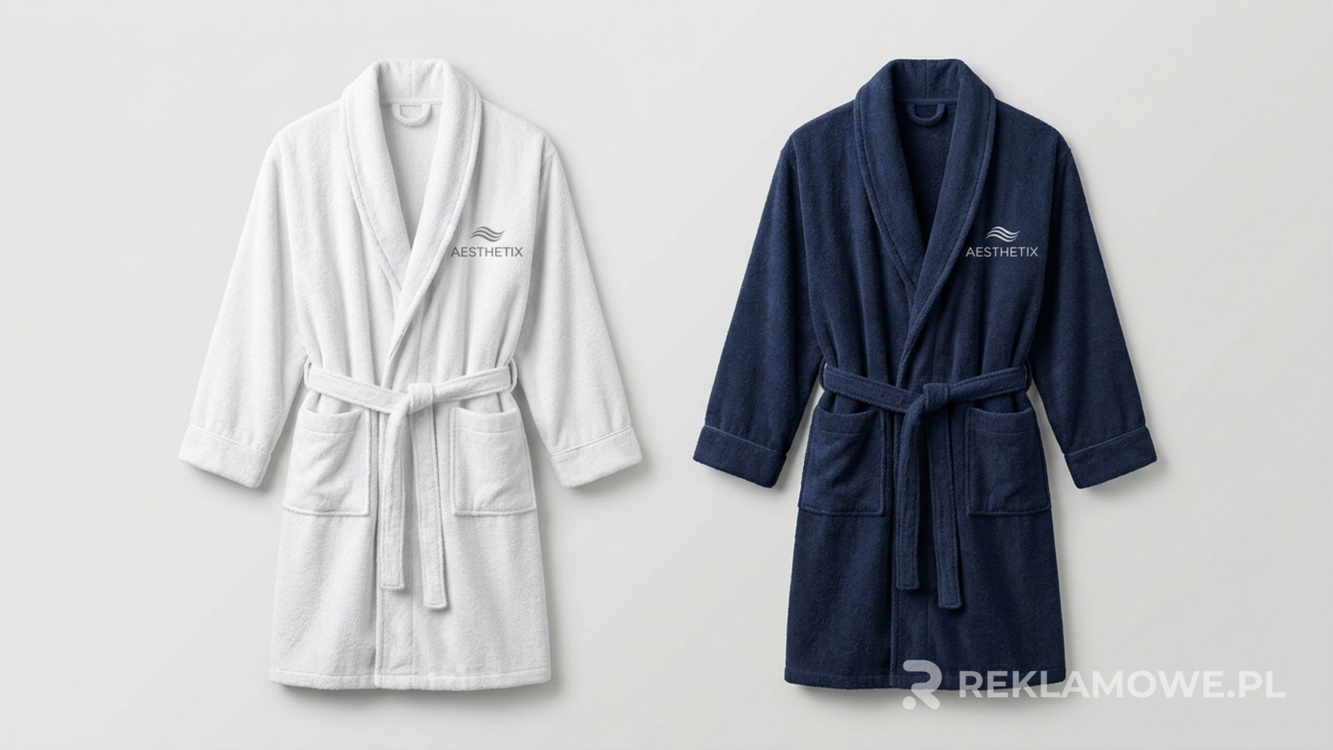 Szlafroki reklamowe wykorzystywane podczas wydarzeń promocyjnych